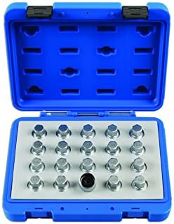 Laser6861 Locking Wheel Nut Key Set 20pc - for Vauxhall, Opel