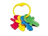 Happy People 40120 - Beißschlüssel, 4 Stück am Bund, circa 6 cm
