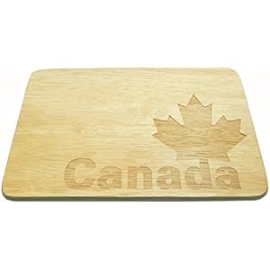 Frühstücksbrett Canada Brotbrett Kanada Gravur