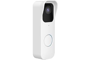 HONECUMI Blink - Custodia protettiva per campanello in silicone, compatibile con Blink Doorbell (versione batteria), accessori per il campanello, colore: Bianco