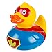 Produktbild KAMACA 2er SET Badequietscheentchen Quietscheente Gummiente Badeente SUPERHELD - eine schöne Geschenk - Idee - lustig dekorativ und sofort einsatzbereit - nicht nur für Kinder eine tolle Überraschung (Superheld)