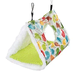 Reasonable Size Pet Warm Winter Hammock Fluffy Hammock Hole Design