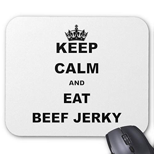 Preisvergleich Produktbild Keep Calm and Eat Beef Jerky Mouse Pad