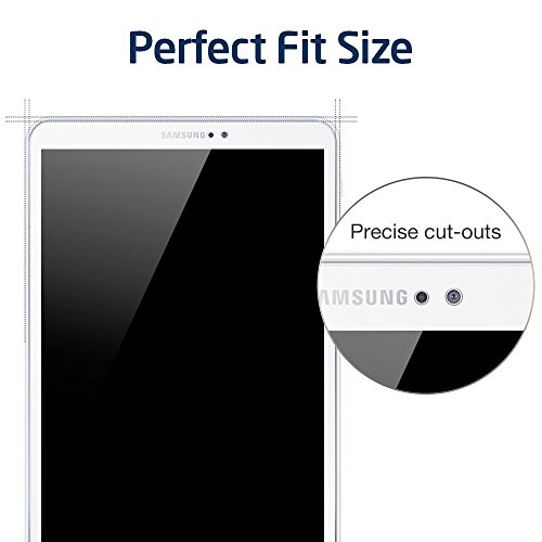 2 X Samsung Galaxy Tab A 10.1 Schutzfolie, ESR® Tempered Glas Folie Panzerglas Displayschutz Folie für Samsung Galaxy Tab A 10.1 2016 T580/T580N - 7