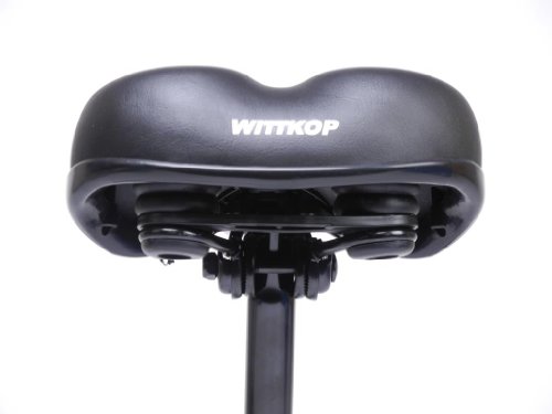 Fahrrad Sattel WITTKOP BIG Gel Damen Herren City Sitz weich & bequem inkl KLOBEN - 6
