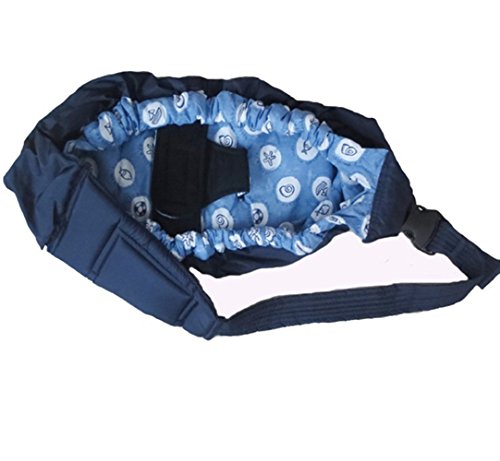 MEISHINE® Azul Portabebé Bbay Carrier Baby Wrap Baby Sling para Bebé Recién Nacido 0-6 Meses