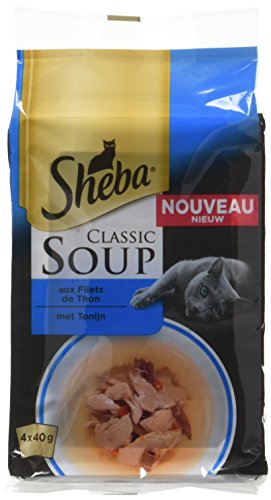 Sheba Soupes aux Filets de Thon pour Cha...