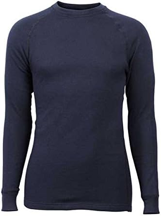 Brynje Long Sleeve Shirt Flame Retardant, navy, S