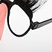 Produktbild Baoblaze Brille mit Nase und Bart Nasenbrille Spaßbrille Lustige Brille schwarz