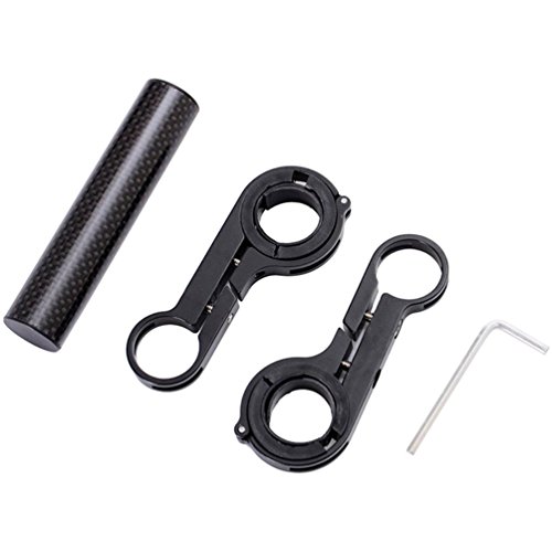Hunpta Fahrrad Taschenlampe Halter Lenker Fahrrad Zubehör Extender Halterung - 2
