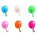 Produktbild Gemini_mall® Wandhaken mit Saugnapf für Handtuch, Luffa, Bademantel, Kleidung, keine Kratzer, wasserdicht und ölfest, zufällige Farbauswahl