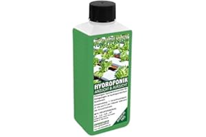 GREEN24 Hydro-Anzucht Nährlösung NPK Voll-Dünger für Kräuter & Gemüse Jungpflanzen in Hydrokultur und Hydroponik Systemen, Home Gardening Dünger 250ml Nährstoffe als Konzentrat (Jungpflanzen Anzucht)