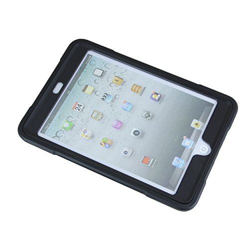 Cellular360 Apple iPad Mini 4 Hülle,schmutz- und stoßfest, 360 drehbare Handschlaufe mit integriertem Standfuß (Apple iPad Mini 4, Handheld-Schwarz) - 4