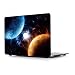Produktbild RQTX MacBook Pro Neu 13 Zoll Hülle Plastik Laptop Computer Zubehör Galaxis Design Schutzhülle Für Apple MacBook Pro Neu Modell A1989/A1706/A1708 Retina Display Mit Touch Bar,Planeten