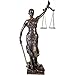 Produktbild Große Justitia Figur bronziert Skulptur 45 cm Göttin der Gerechtigkeit Anwalt BGB