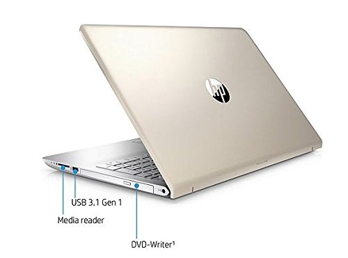 HP 15 6  Pavilion 15-cc001na Intel Pentium 4GB RAM 1TB HDD DVDRW Silk Gold Laptop