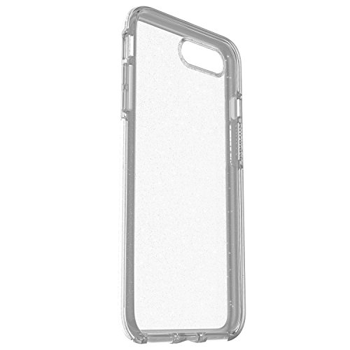 OtterBox Symmetry Clear - Funda protecci  n transparente para iPhone 7 Plus 8 Plus Stardust  purpurina 