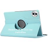 Honor Pad 10 12.1in&ccedil; ile uyumlu Kılıf 360 D&ouml;nebilen Standlı Case Mavi