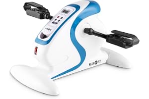 Klarfit Cycloony MiniBike Arm & Leg Movement Trainer - Träningsmotor, 120 kg lastkapacitet, bärbar, 12 hastigheter, motorstyr