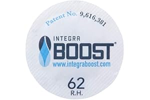 Integra Boost 10x 2 Way Humidity Control Regulator Pack- 62% 37mm round