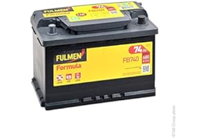Fulmen - Batterie voiture FB740 12V 74Ah 680A - Batterie(s) - 574012068 ; E