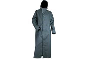 LMA Lebeurre - Manteau de pluie en semi PU imperméable EN 343 et EN 13688 - BRUME - Kaki Fonce