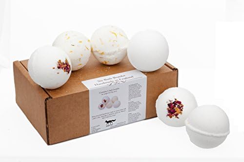 One Smart Fox - Bath Bombs (ROUND) - Variety Pack of 6 LARGE. These Fizzy Bath Bombs Fill your Bath with FUN! Presented in a gift box, ideal for girlfriend or wife