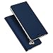 Produktbild Huawei Mate 10 Pro Hülle, KuGi Huawei Mate 10 Pro Flip Bookstyle Kompletter Schutz Mit Magnetverschluss und Standfunktion Tasche Etui Cover Case Schutzhülle für Huawei Mate 10 Pro Smartphone (Blau)