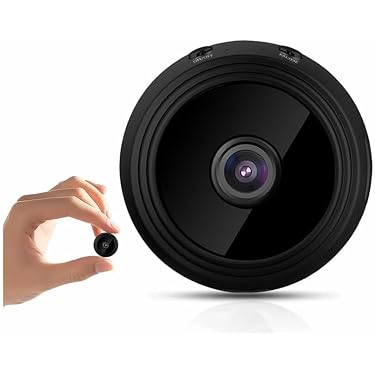 Telecamera Spia WiFi 1080P A Orologio Da Scrivania – Visione Notturna, Rilevamento Movimento, Registrazione In Loop, Per Casa E Ufficio (Nero)