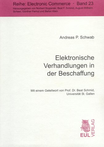 Elektronische Verhandlungen in der Beschaffung (Electronic Commerce)