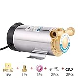Beachten:. Guoz 220 V Haushalt Stumm Automatische Wasser Druckerhöhungspumpe für Wasser Solarheizung Dusche Druckerhöhungspumpe,150W