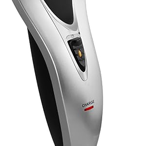 Carmen Sport Shaver with Precision Trimmer, Wide Foil Shaver, Washable, Cordless, Rechargeable Design, Black/Silver - Image 5