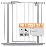 babygitter türe EMPFEHLUNG: Wandschutzkappen sorgen für den optimalen Halt auch auf glattem Untergrund! Dieses und weiteres Zubehör finden Sie unter ASIN B07T9ZT6MJ . Wählen Sie individuell nach Ihren Bedürfnissen aus, und bestellen Sie das passende Zubehör direkt mit!