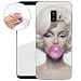 Produktbild Finoo TPU Handyhülle für Dein Samsung Galaxy S9 Plus Made In Germany Hülle mit Motiv für Optimalen Schutz Silikon Tasche Case Cover Schutzhülle für Dein Samsung Galaxy S9 Plus-Kaugummi Pink