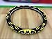 Produktbild Car Steering Wheel Deckel Cartoon-Latex-Gummi die ganze Saison für Durchmesser Lenkrad: 37-39 cm (14,5-15,3 Zoll) Lenkräder Fit für kleine Car/SUV etc,Batman,38CM