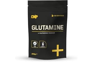 CNP Professional Glutamine, 100% Pure L-Glutamine Powder, 250g Pouch