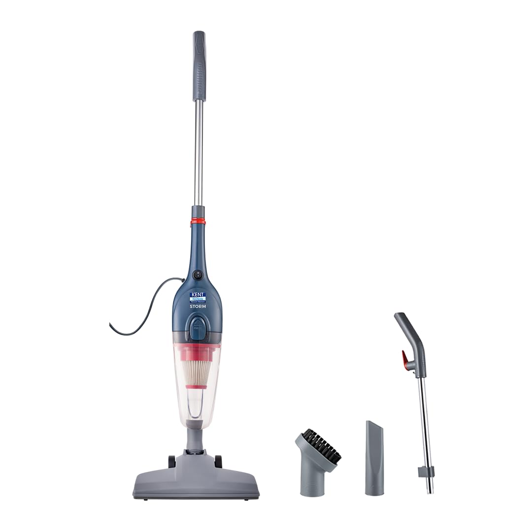 KENT Storm Vacuum Cleaner 600W | Cyclone5 Technology| HEPA Filter | Bagless Design | Detachable & Easy to Pack | Ideal Cleani