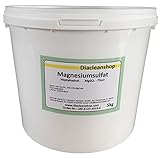 Magnesiumsulfat 5kg - Bittersalz - Epsom Salz - Epsomit - in...