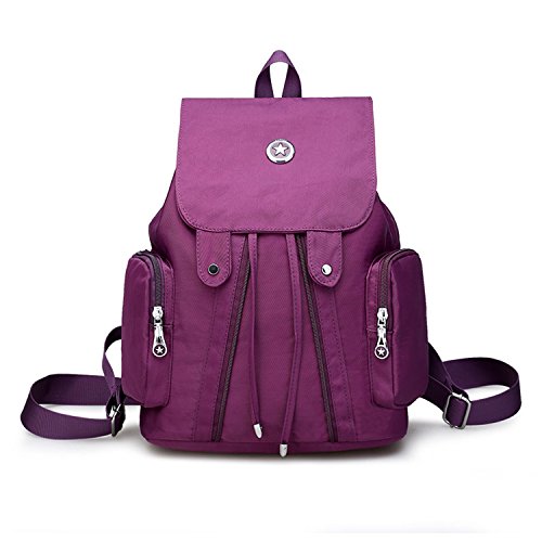 Preisvergleich Produktbild Outreo Rucksäcke Kordelzug Schulrucksack Wasserdicht Rucksack Lässige Schultaschen Damen Backpack Leichter Tasche Schul Daypack Reisetasche für Sport