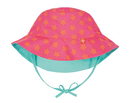 Lässig 1433005805 Baby Sun Protection Bucket Hat Sonnenhut, Stars, Size: Infant 6-18 Monate, mehrfarbig