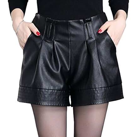 ledershorts damen vero moda