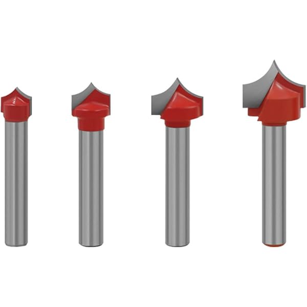 11 stuks 6 mm schachtfrees, rechte snijder, houtbewerkingssnijder e