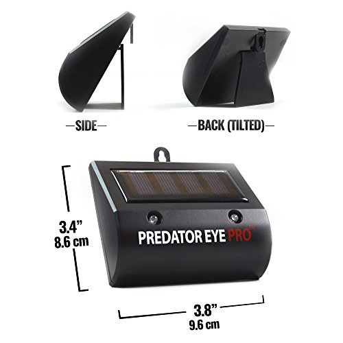 Aspectek Predator Eye Pro Night and Day Solar Animal Repeller 2 Pack