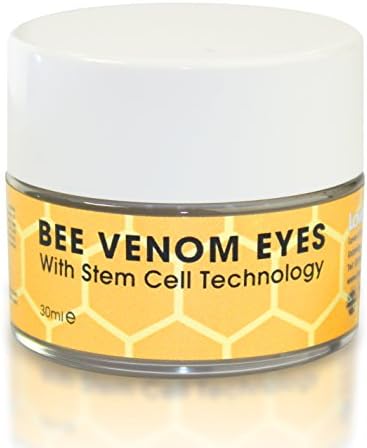 Bee Venom Eyes “NATURES NATURAL BOTOX” is beauty’s secret to younger looking skin, used in anti-ageing products and most products that help your skin look younger. What happens is the Bee Venom ‘TRICKS’ the skin into thinking it’s been stung and as a result attracts blood flow to the area it’s been applied to. so as a result your muscles relax and skin is taut.SO prepare for skin that is REVITALISED and feels NEW.