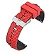 Produktbild Colorful Uhrenarmband Für TicWatch Pro Smartwatch Replacement Watchband Bracelet Watch Strap 22 mm Watch Band Strap for Amazfit Stratos 2,TicWatch Pro (Rot)