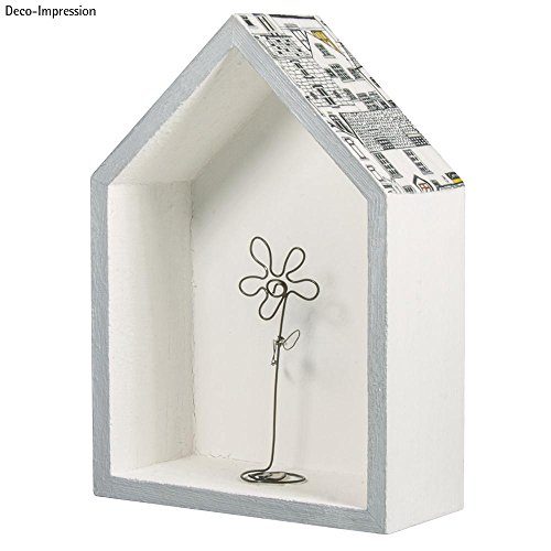 Rayher 62696000 Holz Rahmen Häuser, FSC Mix Credit, 14x10x4cm+12,5×8,5x4cm - 5