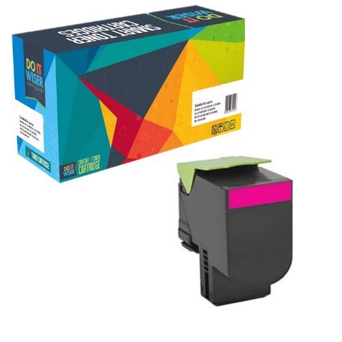 4 Do it Wiser ® Kompatibel Toner XXL für Lexmark CS310n CS310dn CS410n CS410dn CS410dtn CS510de CS510dte - 4