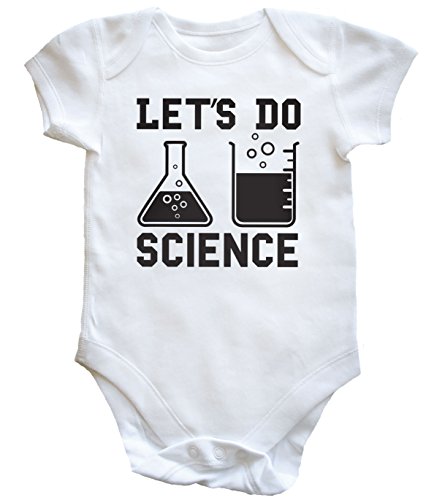 HippoWarehouse let's do science baby vest boys girls
