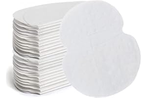IFUDE Coussinets anti-transpirants jetables pour homme et femme - Lot de 60 coussinets anti-transpirants pour garder les aisselles et les vêtements propres