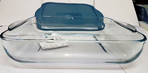 Schott Zwiesel Auflaufform quadratisch mit Griffen und Deckel , Füllmenge 3,3 Liter , auch für die Mikrowelle (Gross Quadratisch 28×28 cm) - 2